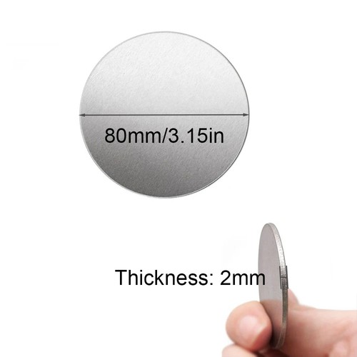 3mm stainless steel discs - steel,