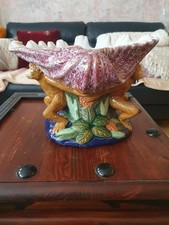 Victorian Majolica Monkey