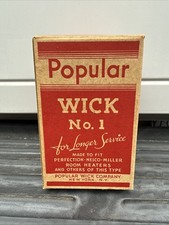 NOS Popular Wick No.1 Heater