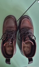 Solovair brown leather ankle