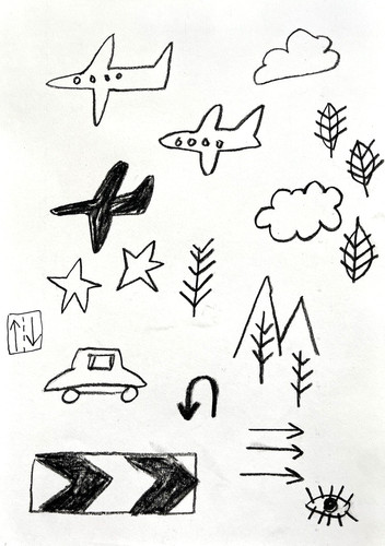 Original outsider art - art, car