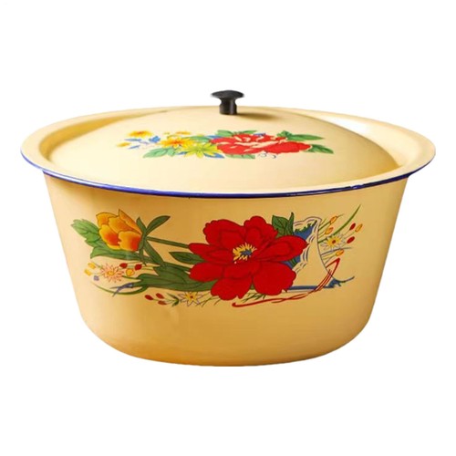 Vintage enamel bowl - vintage,