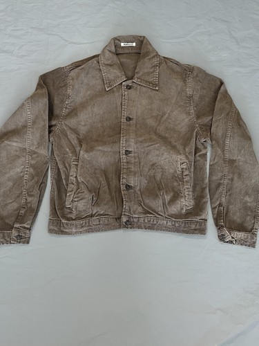 Auralee cotton corduroy jacket - corduroy,