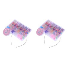  2 PCS Kids Bead Kit Jewellery Making Beads Bracelet Friendship Bracelets