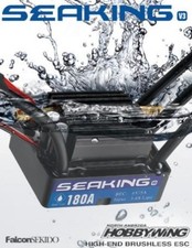 Hobbywing - Seaking 180A Boat ESC V3 2-6s 5A BEC Brushless Regulator