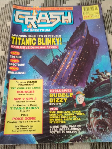Crash magazine issue jan - 95,