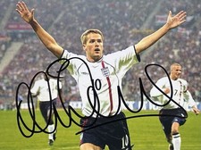 MICHAEL OWEN HAND SIGNED 6X4