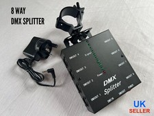 DMX Splitter  8 WAY-NEW + PSU