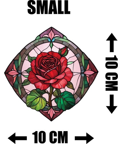 Rose flower decorative stained - flower,