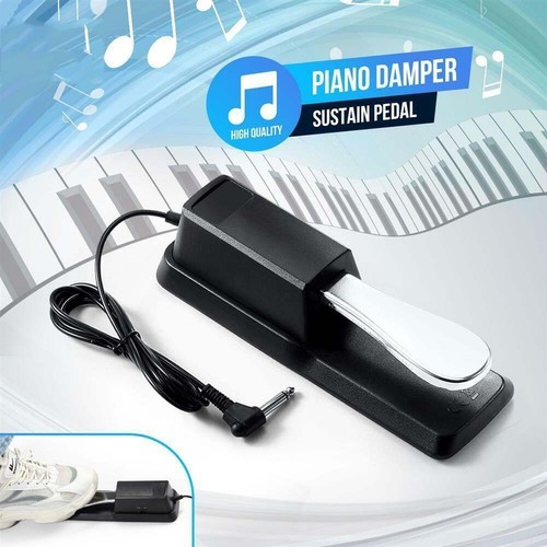 Foot switch piano damper - switch,