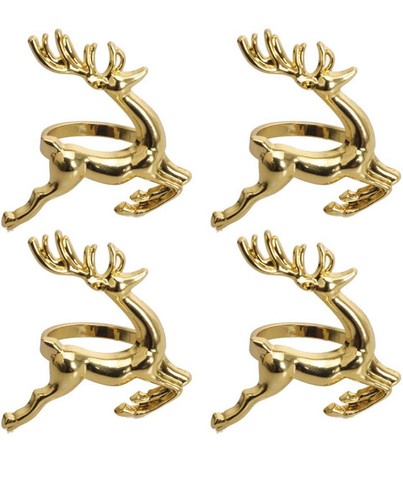 8pcs christmas reindeer napkin - 8pcs,