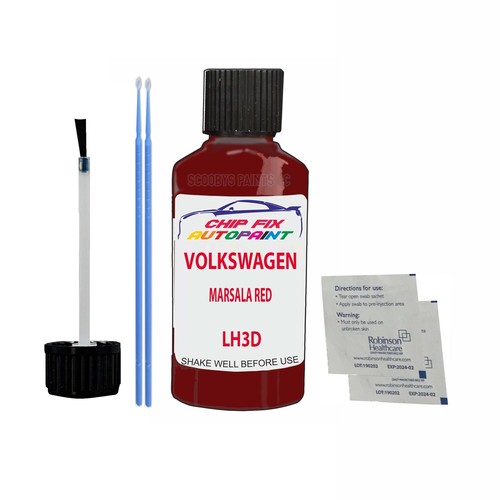 Paint for marsala red lh3d - vw,