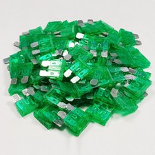 30 Amp 30A Green Blade Fuses