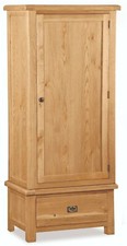 Oakvale Narrow Single Wardrobe