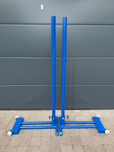 Freestanding badminton posts - freestanding,