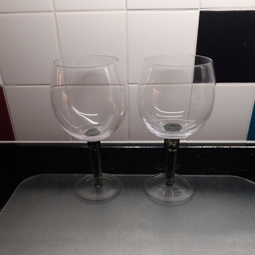 Denby jet black - jet, wine/gin