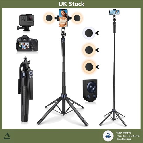 180cm aluminium tripod with - aluminium,