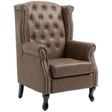 HOMCOM Wingback Armchair