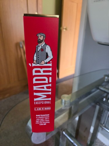 Madri lager beer tap handle - lager,