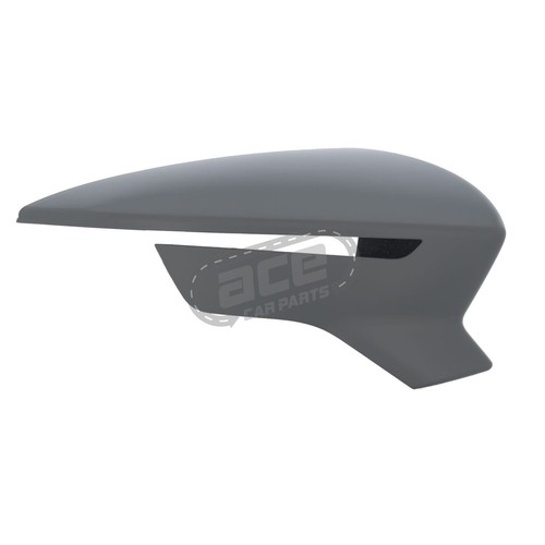 Wing door mirror - wing, cap