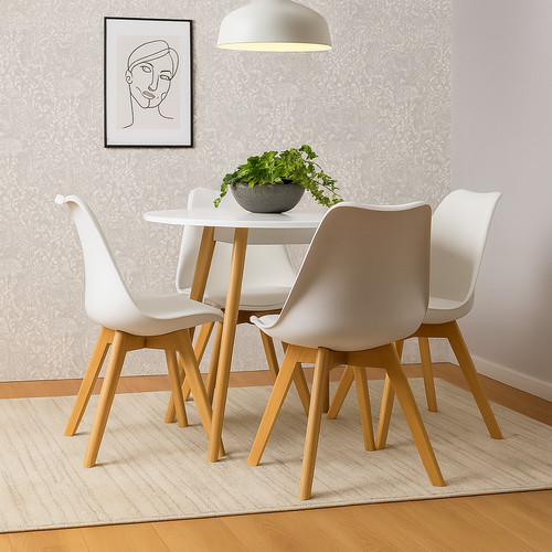Dining table round - table,