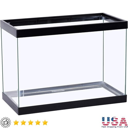 Gallon glass aquarium - glass,