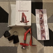 Red DoorJammer -  Portable Door Security with Quick Release, DJ3