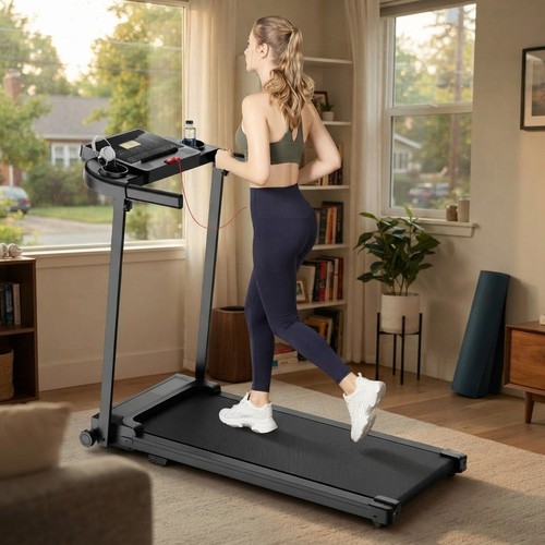 Foldable treadmill walking pad - walking,