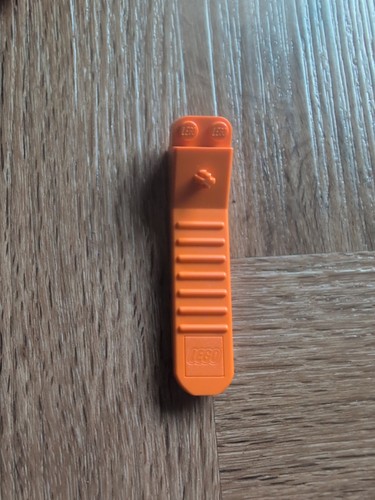 Lego orange brick and - brick, axle