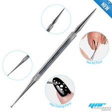 Nail Art Dotting Tool NEEDLE & DOTTER Double Ended Manicure NAIL Paint Designing