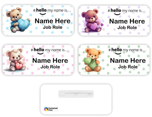 Hello name badge - badge, student
