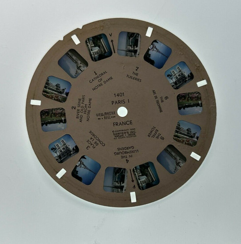 Vintage viewmaster slide reel - viewmaster,