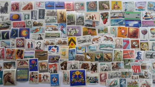 Poland stamps collection 100 - collection,