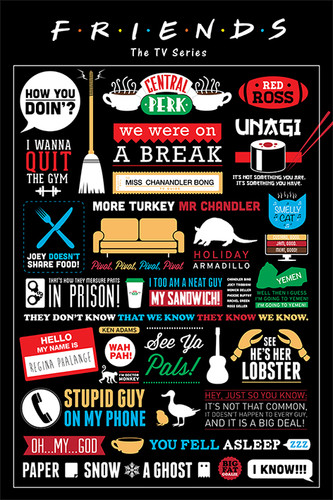 New maxi poster friends - (012),