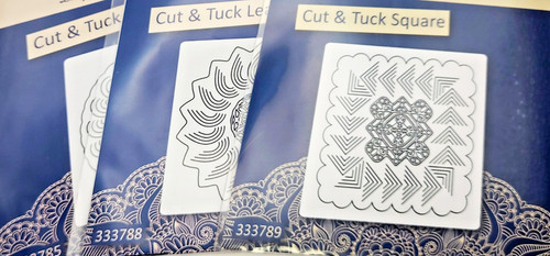 Tattered lace cut tuck - tattered, &