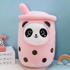 Big Bubble Tea Boba Cup Squishmallow Gift Plush Toy Soft Kawaii Gift/Cushion-New