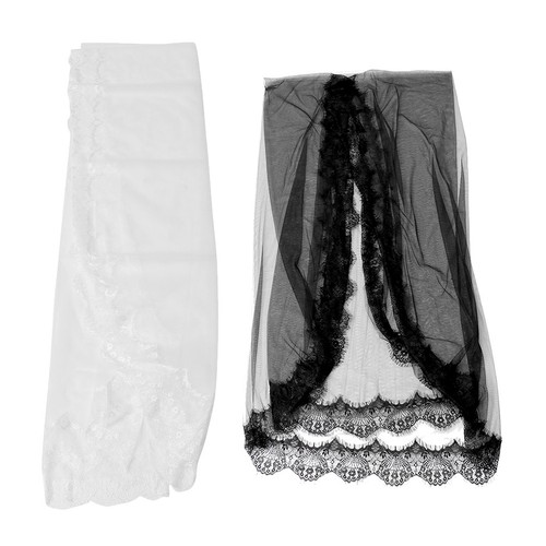 2pcs bridal veil lace - veil,