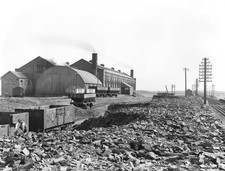 Old Train Photo Coal Wagons At