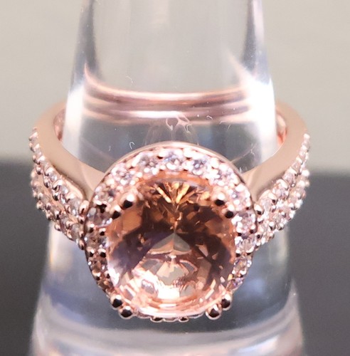 Champagne topaz ring - , oval