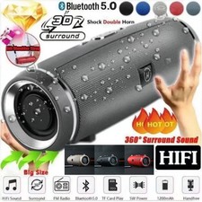 200W High Bass Ultra Loud Bluetooth Speakers Wireless Portable Speaker Outdoor