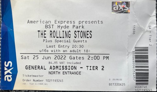 The rolling stones 2022 london - stones,