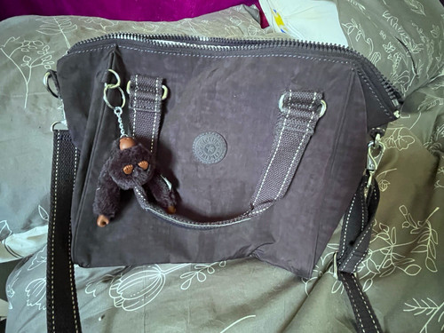 Kipling navy blue nylon - navy,