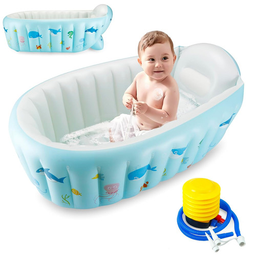 Baby inflatable bathtub - baby,