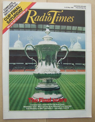 Radio times 1988 cup - radio, times/1988/fa