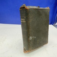 Antique Holy Bible leather