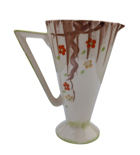 Art deco hand painted pottery - deco,