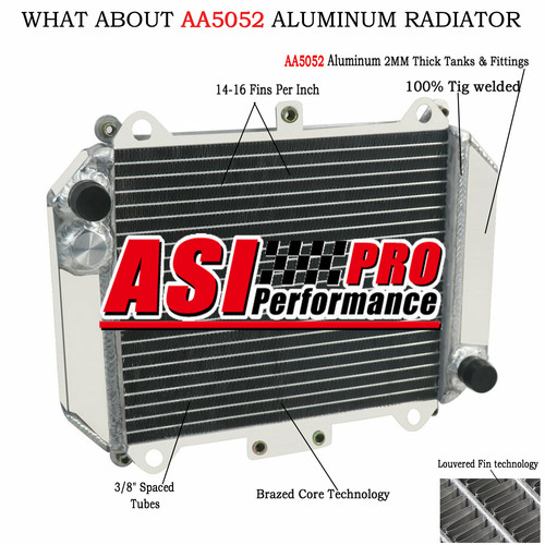Aluminium radiator for - radiator,