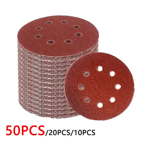 Hole 125mm sandpaper - 8,