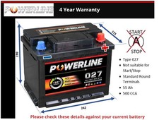 Battery fits ROVER 25 75 45