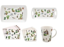 Green Fingers Trays Mugs